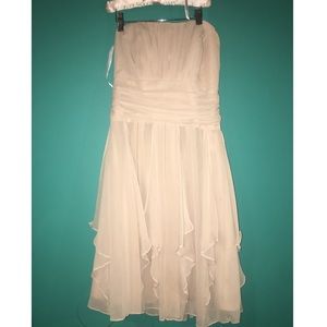 Beige Formal Dress